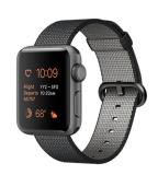 42mm Space Gray Aluminum Case with Black Woven Nylon