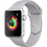 Apple Watch Series 3 42mm Silver Aluminum Case with Fog Sport Band (MQL02)