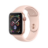 Apple Watch 4 40mm Gold Aluminum Case with Pink Sand Sport Band