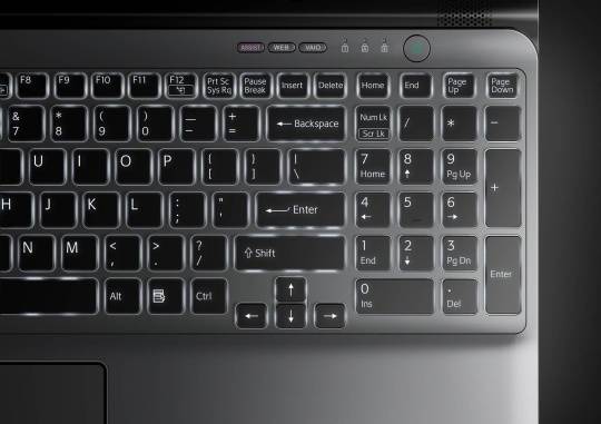 sony e series 15 backlit