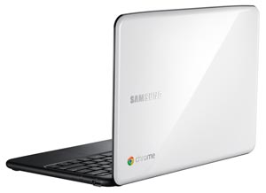 White Samsung Chromebook